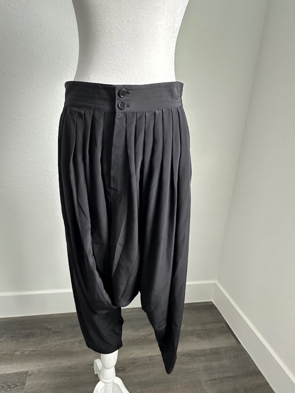 Ralph Lauren Purple Label Draped Harem Trousers
